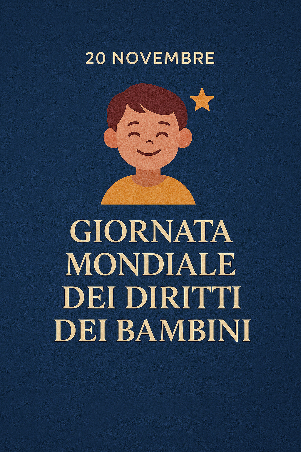20 Novembre – Giornata Mondiale dei Diritti dei Bambini  Immagine di Copertina