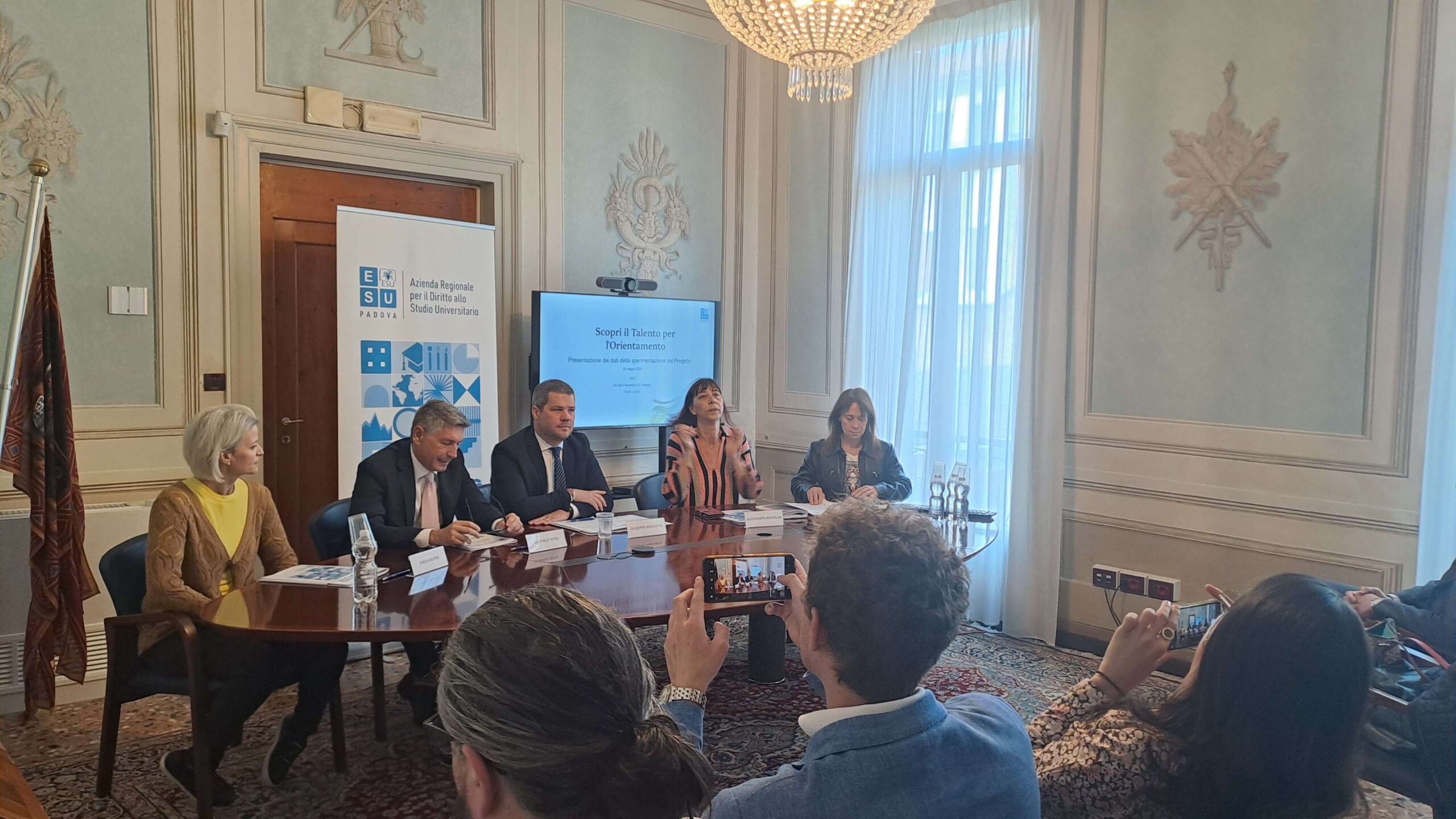 Scopri il Talento per l’Orientamento: presentati i risultati del progetto pilota alla conferenza stampa ESU Padova Immagine di Copertina