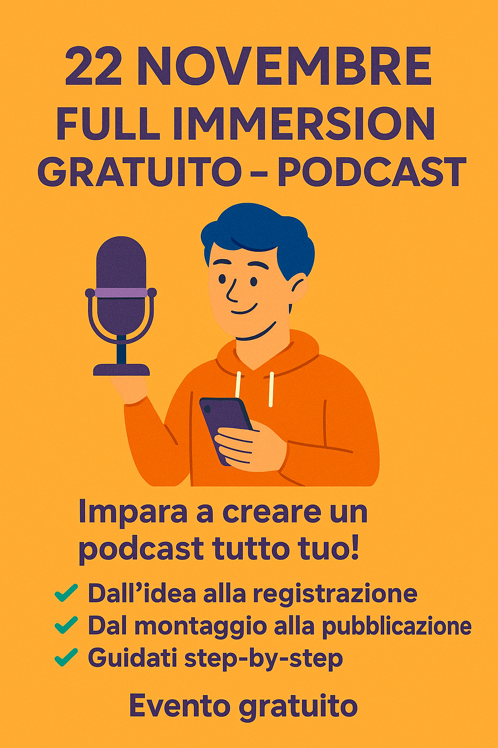 FULL IMMERSION GRATUITO PODCAST Immagine di Copertina