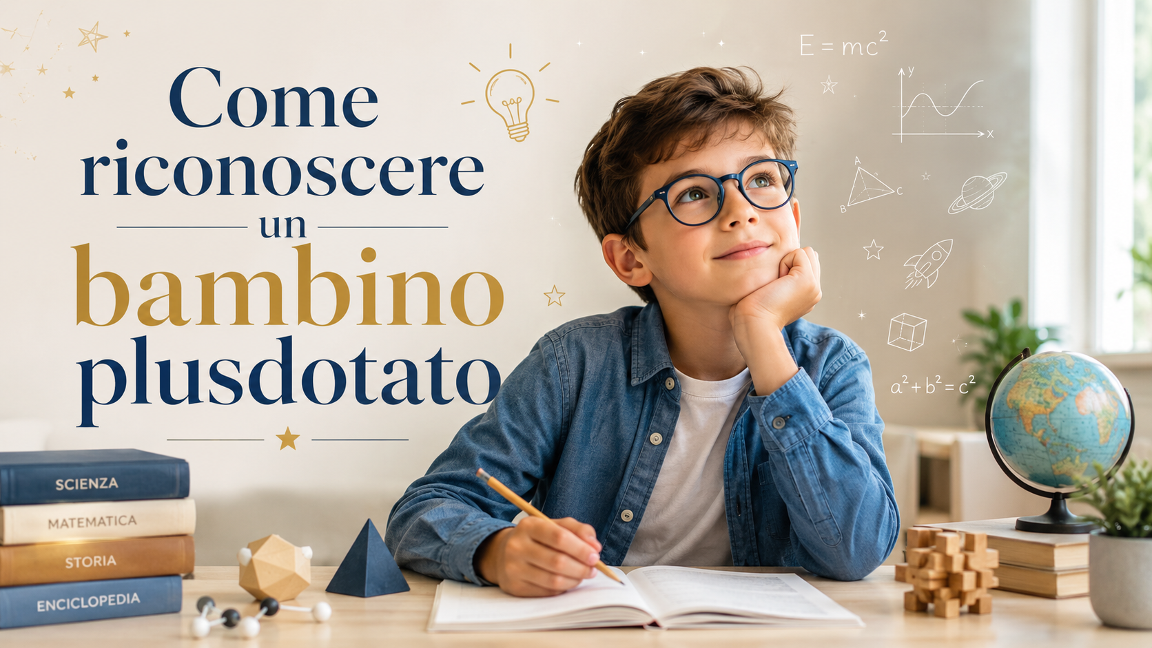 Come riconoscere un bambino plusdotato Immagine di Copertina